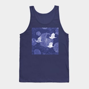 Three Cosmic Birds Digitally Altered Version of Original Work 8 Tank Top